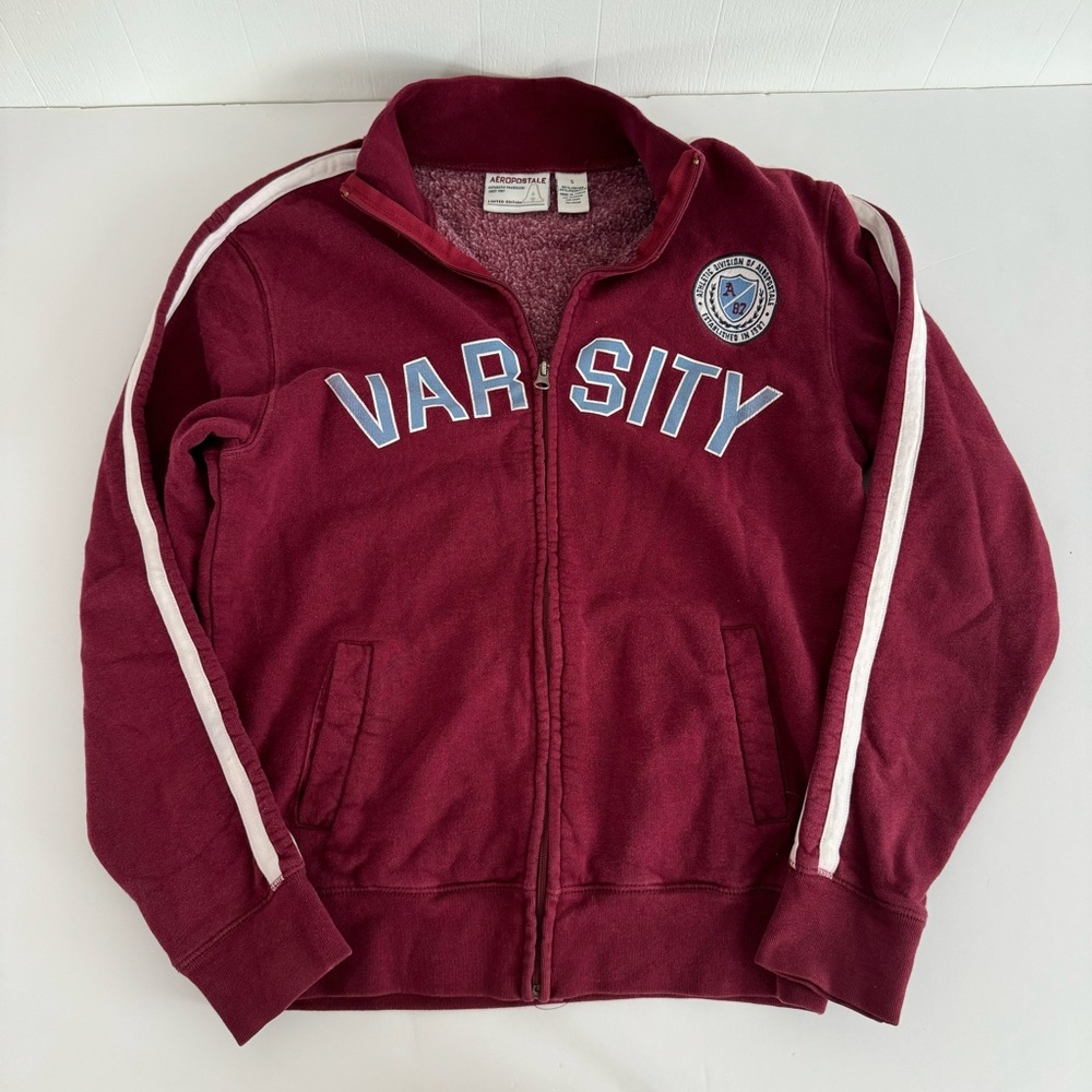 VTG Aeropostale Varsity Zip Up